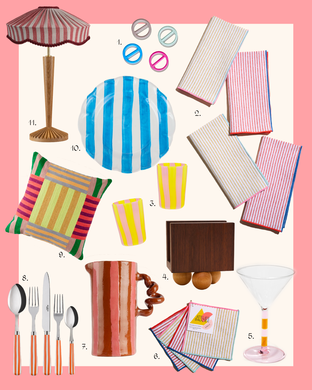 ATELIER SAUCIER Mother's Day Gift Guide Collage