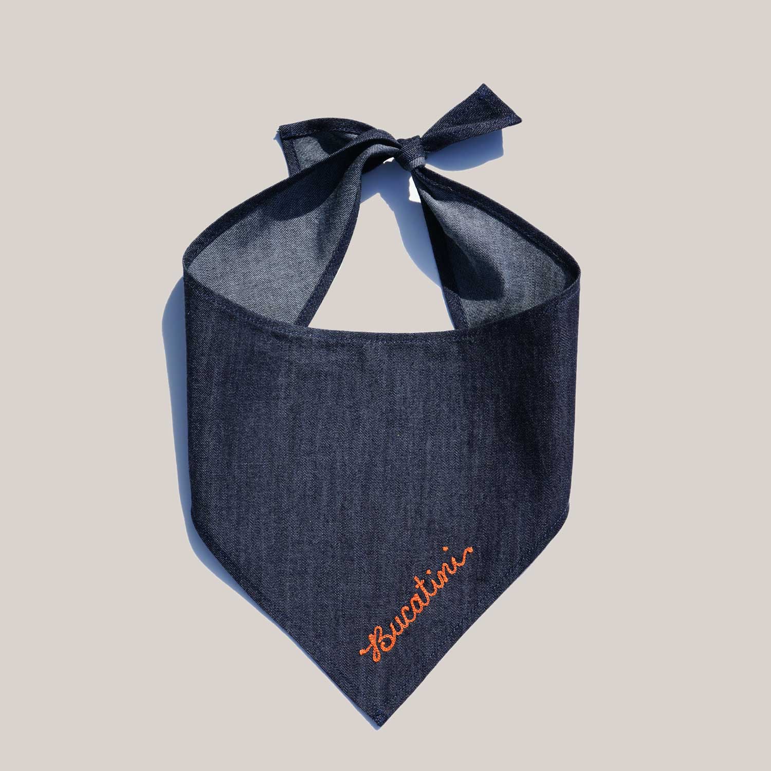 Haute Dog Custom Embroidered Bandana Monogramming ATELIER SAUCIER - Atelier Saucier