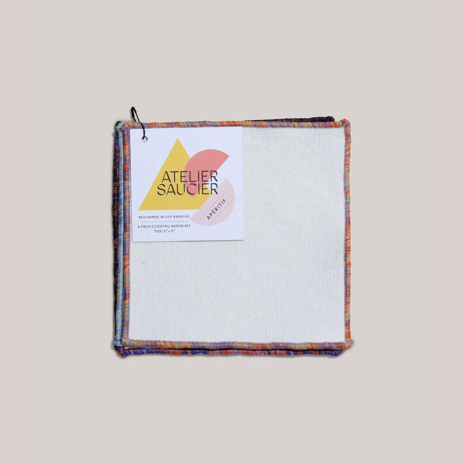 Rainbow Sky Cocktail Napkins | Set of 4 COCKTAIL NAPKINS ATELIER SAUCIER - Atelier Saucier