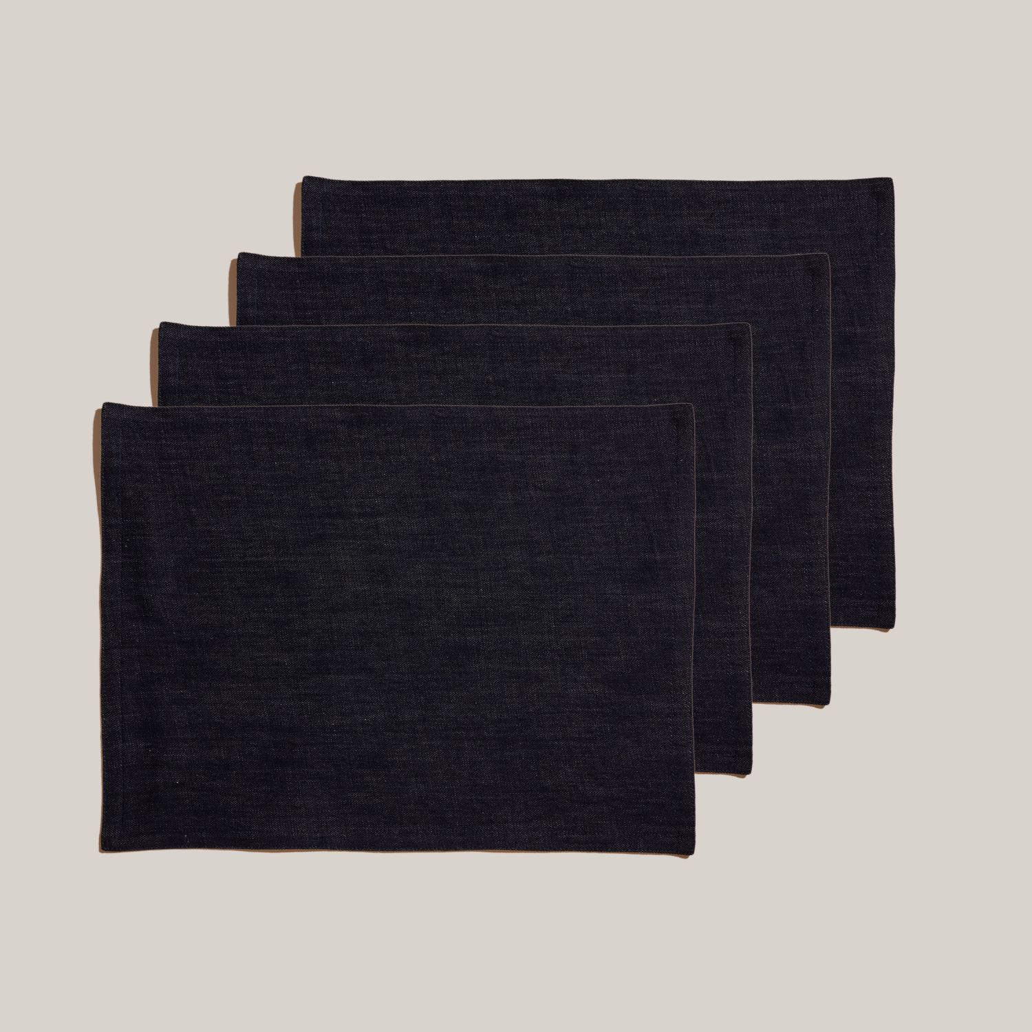 Dark Denim Placemats | Set of 4 PLACEMATS ATELIER SAUCIER - Atelier Saucier