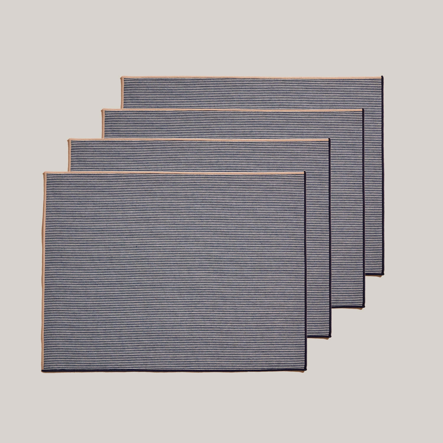 Playita Stripe Placemats | Set of 4 PLACEMATS ATELIER SAUCIER - Atelier Saucier