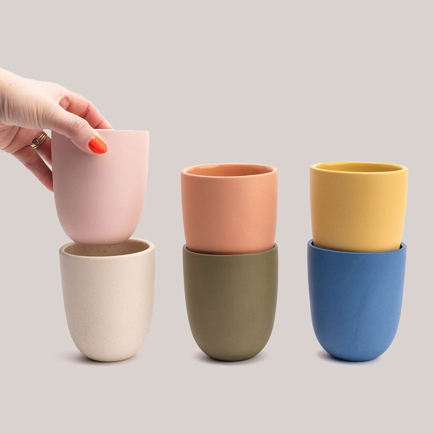 The Biggie Tumbler Drinkware Pigeon Toe Ceramics - Atelier Saucier