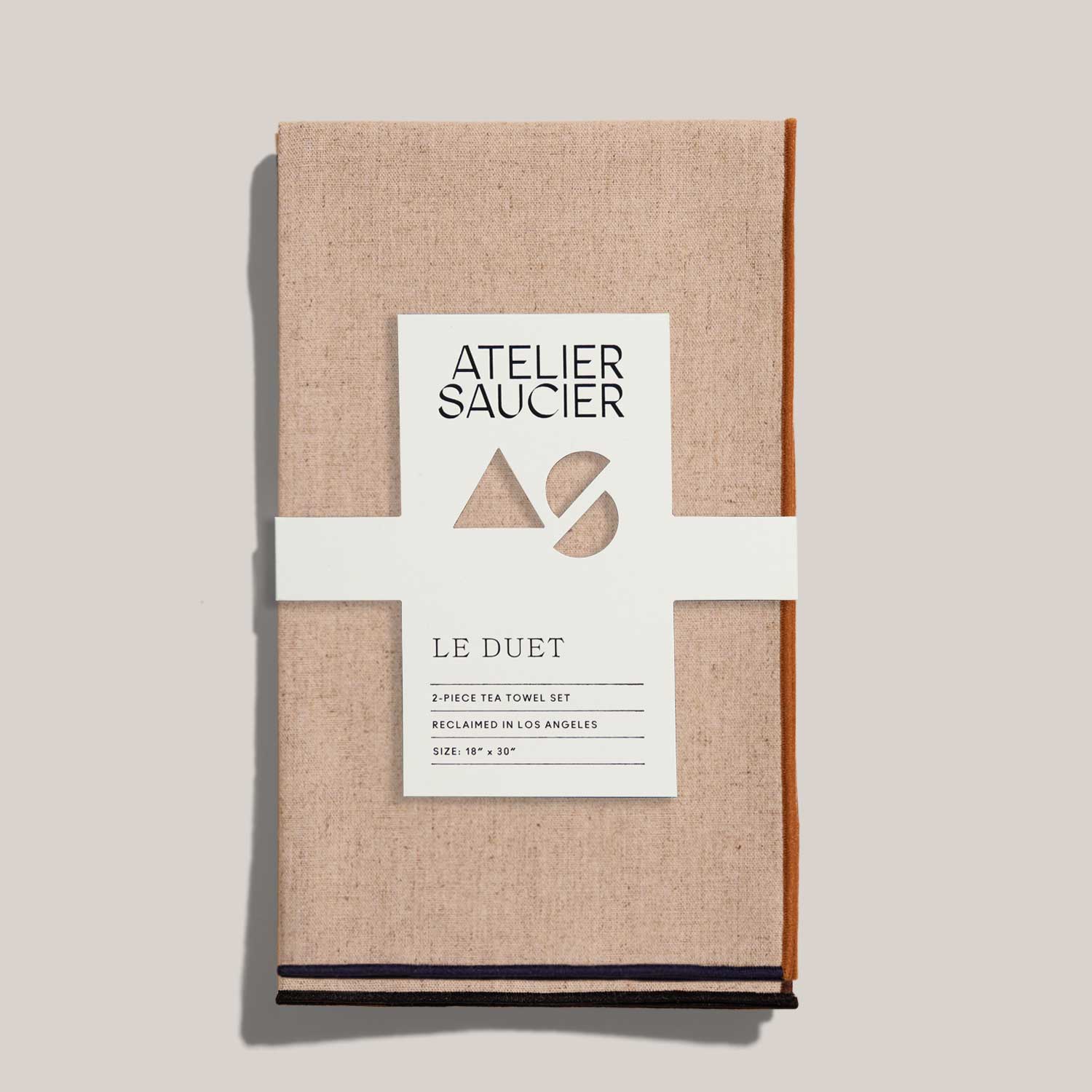 Dune Tea Towels | Set of 2 TEA TOWELS ATELIER SAUCIER - Atelier Saucier