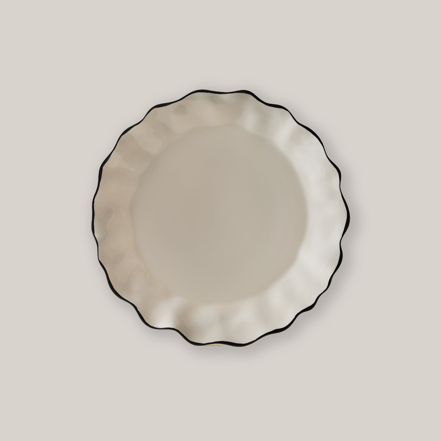 Ribbon Dinner Plate Plates LES Collection - Atelier Saucier