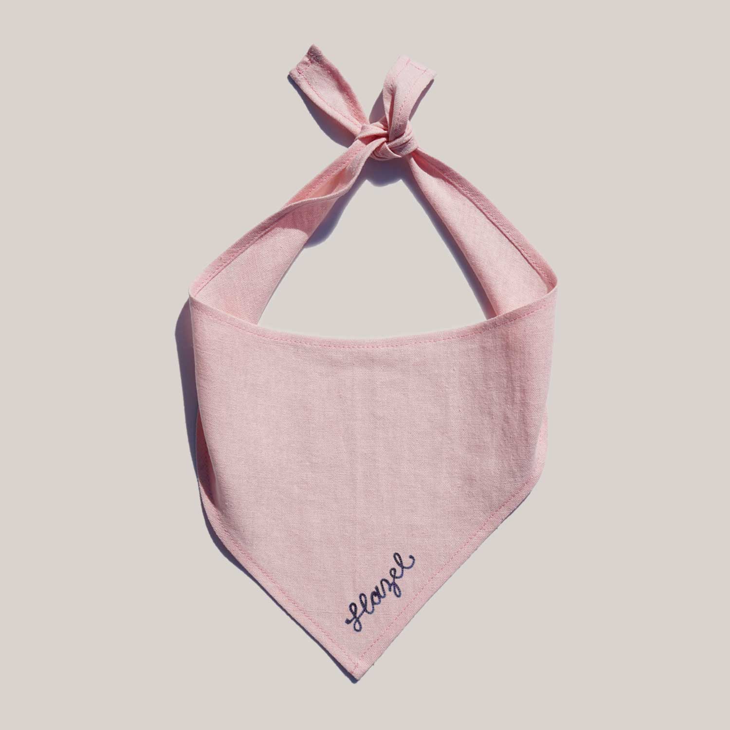Haute Dog Custom Embroidered Bandana Monogramming ATELIER SAUCIER - Atelier Saucier