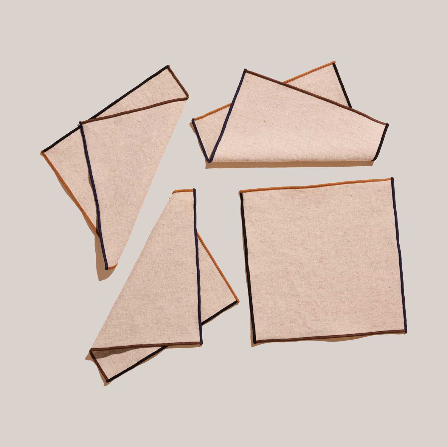 Dune Appetizer Napkins | Set of 4 APPETIZER NAPKINS ATELIER SAUCIER - Atelier Saucier