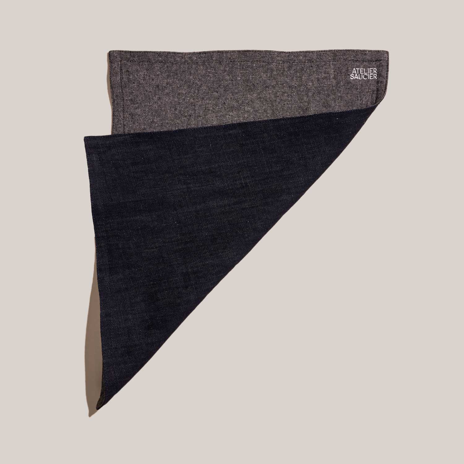 Dark Denim Placemats | Set of 4 PLACEMATS ATELIER SAUCIER - Atelier Saucier