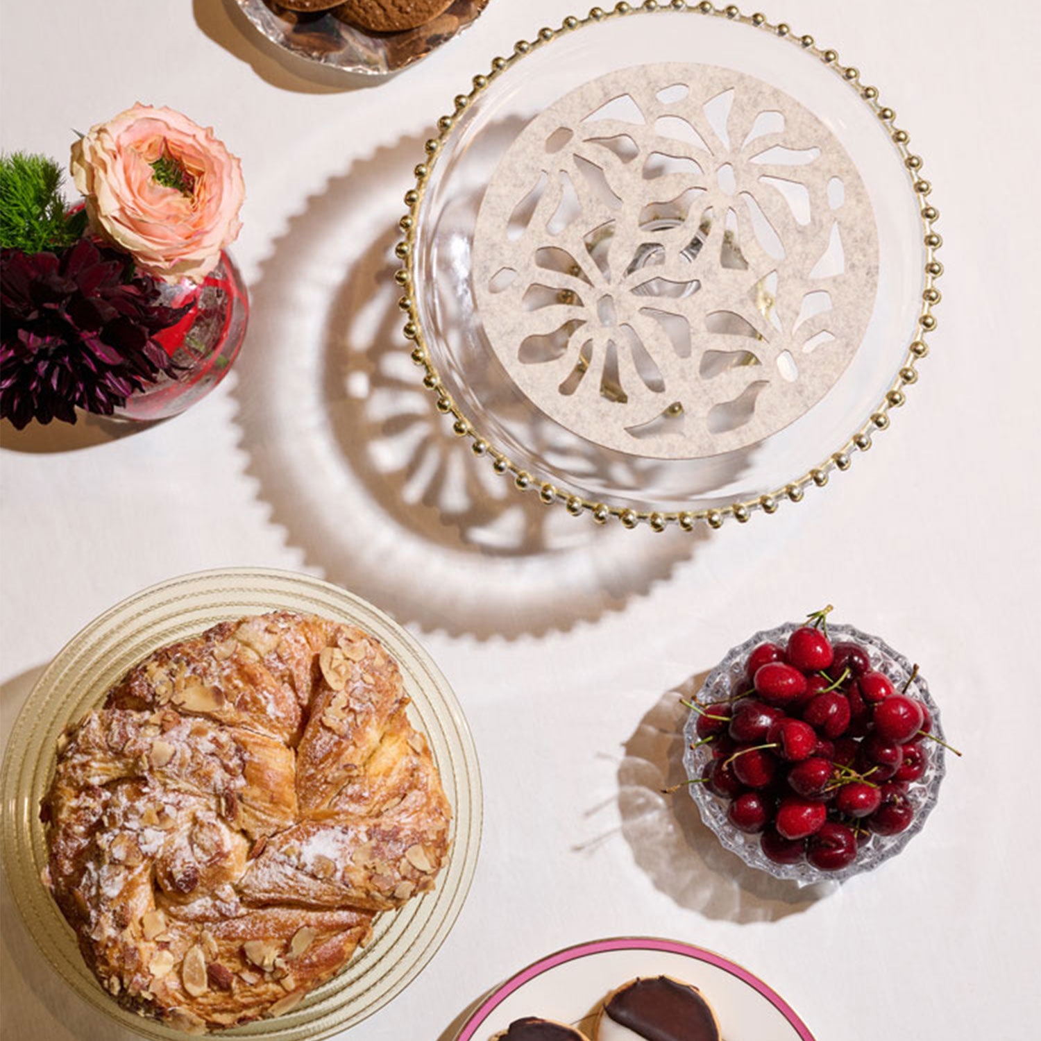 Doily Felt Trivet PLACEMATS ATELIER SAUCIER - Atelier Saucier