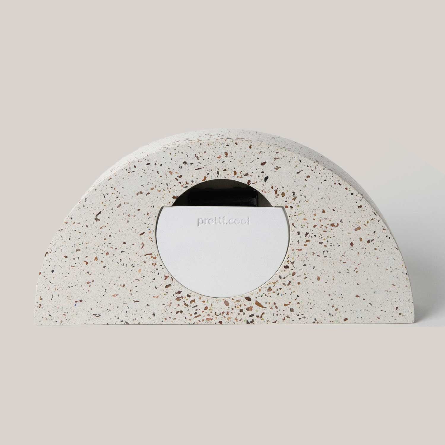 Mantle Clock | Multicolor Terrazzo Clocks Pretti.Cool - Atelier Saucier