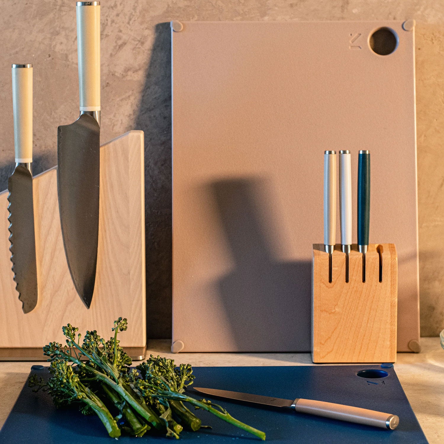 PRE-ORDER | The Big + Small Cutting Board Duo Prepware Material - Atelier Saucier