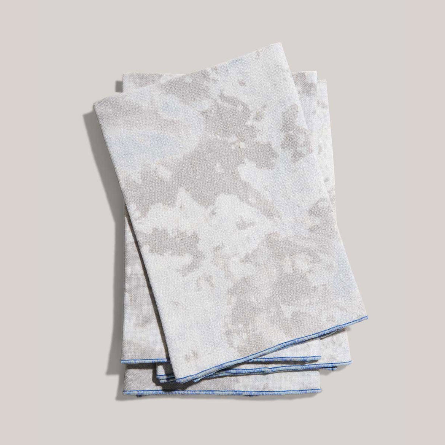 Blue Sky Linen Napkins | Set of 4 NAPKINS ATELIER SAUCIER - Atelier Saucier