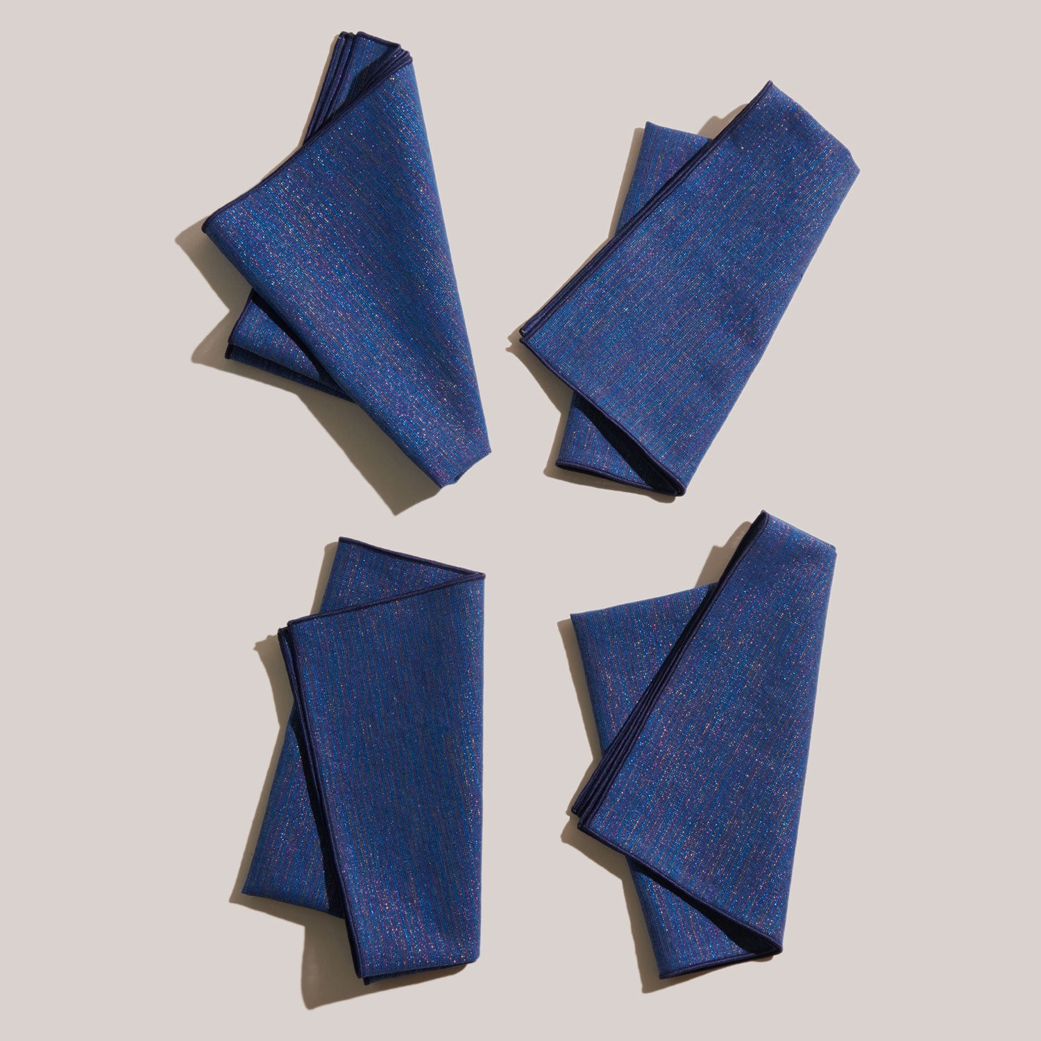 Sapphire Linen Napkins | Set of 4 NAPKINS ATELIER SAUCIER - Atelier Saucier