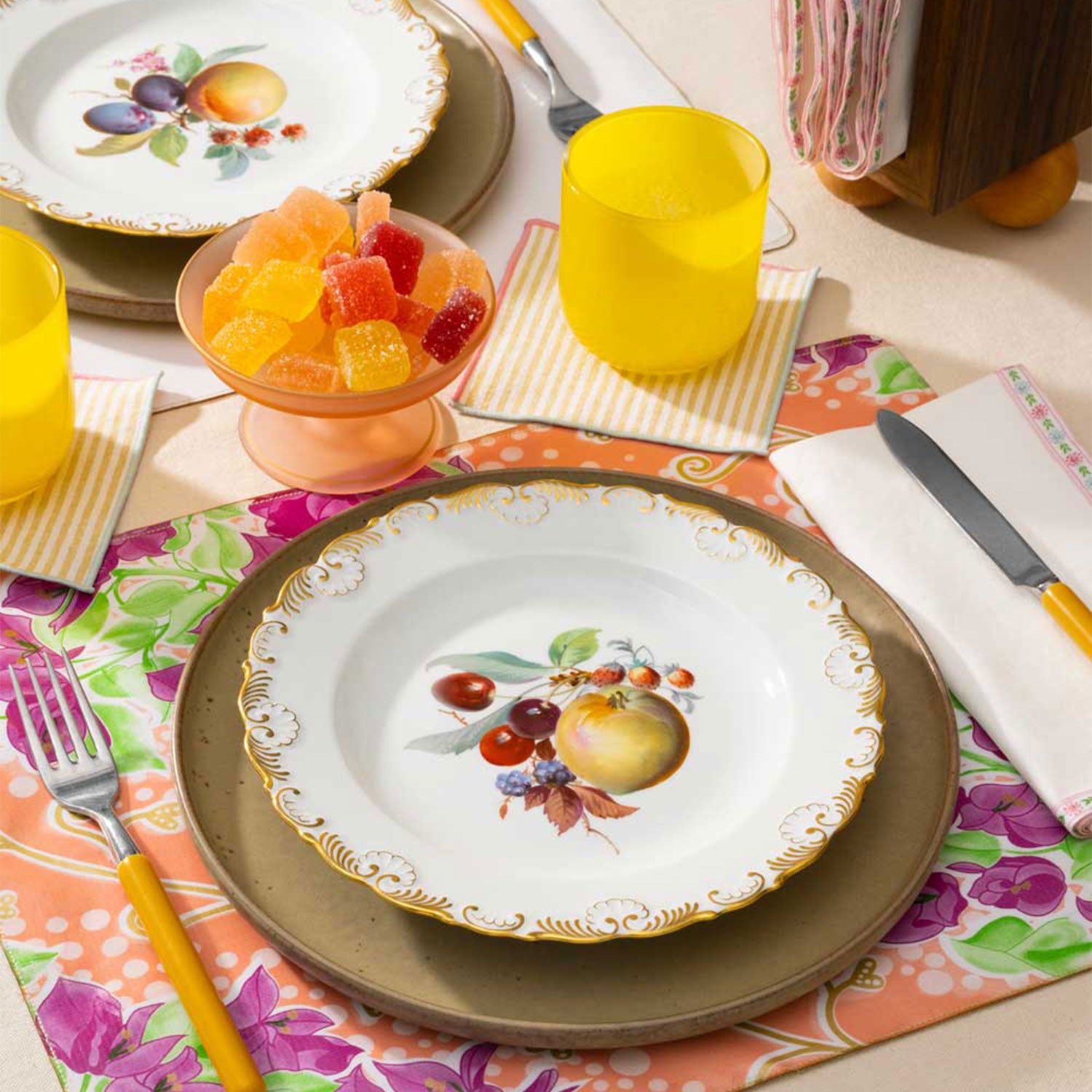 Enchanted Twill Napkins | Set of 4 NAPKINS ATELIER SAUCIER - Atelier Saucier