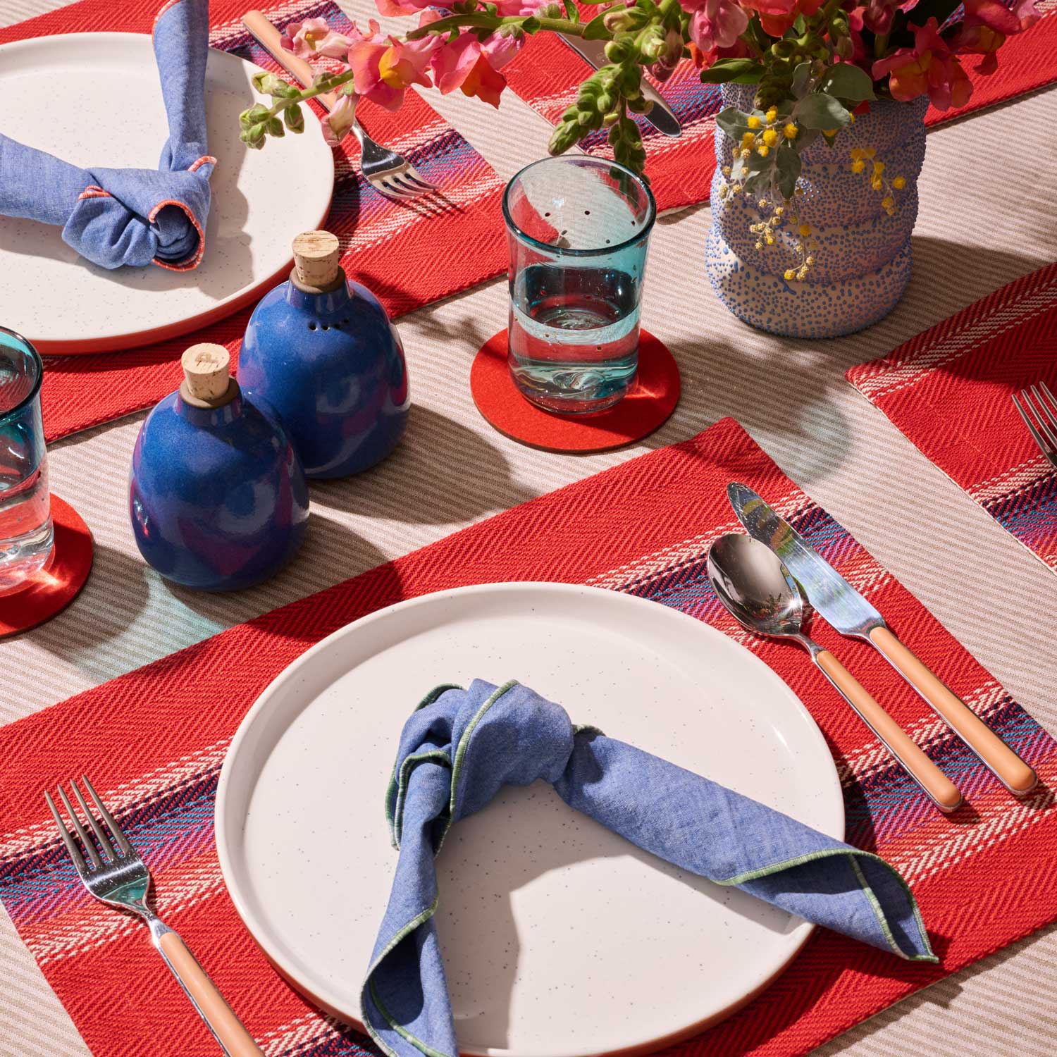 Beach Ball Napkins | Set of 4 NAPKINS ATELIER SAUCIER - Atelier Saucier