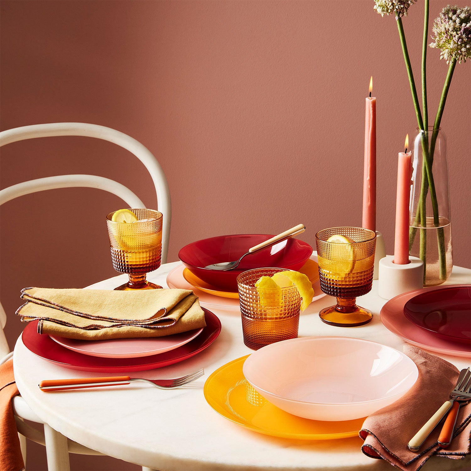 Mix-and-Match Chroma Napkins | Set of 6 NAPKINS ATELIER SAUCIER - Atelier Saucier