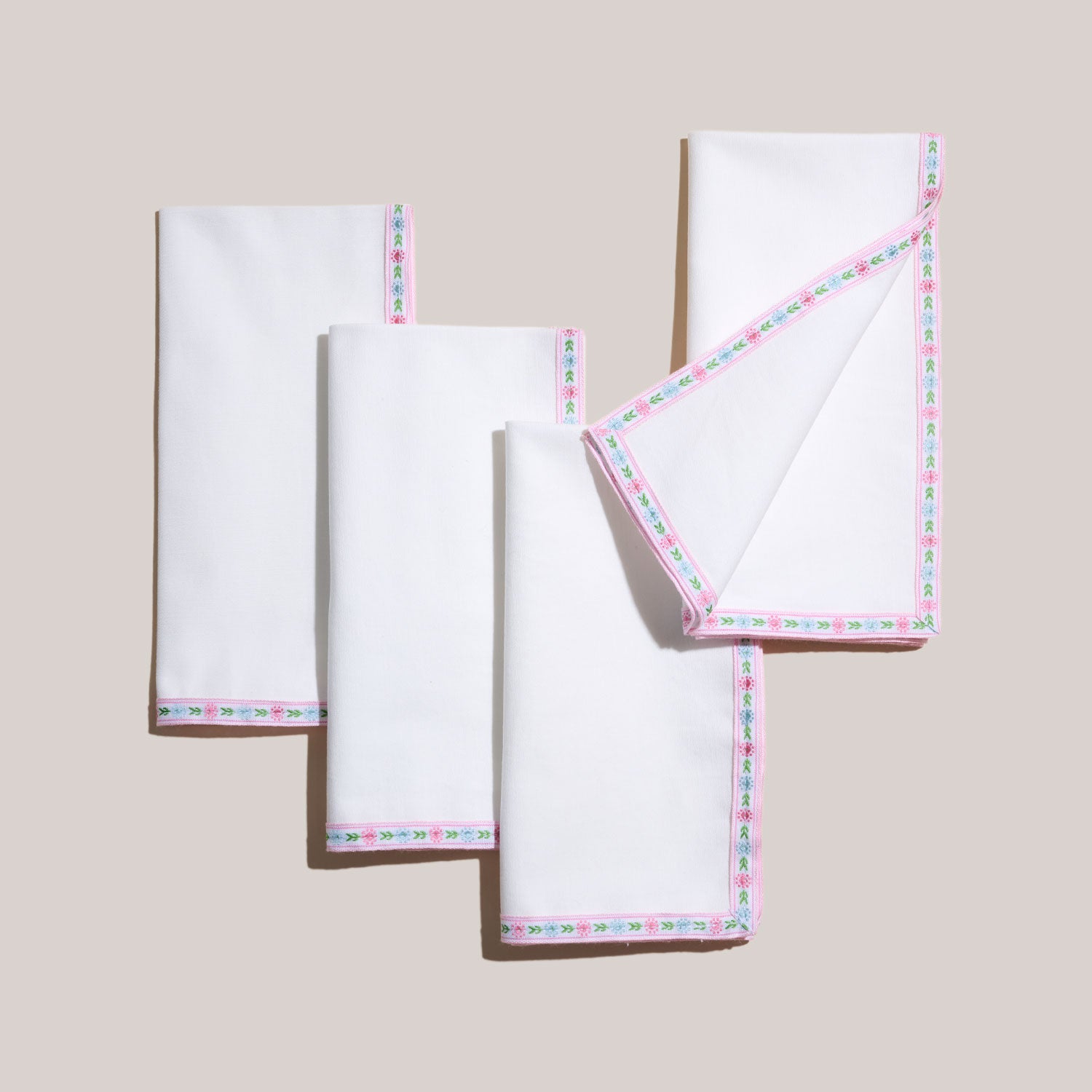 Enchanted Twill Napkins | Set of 4 NAPKINS ATELIER SAUCIER - Atelier Saucier