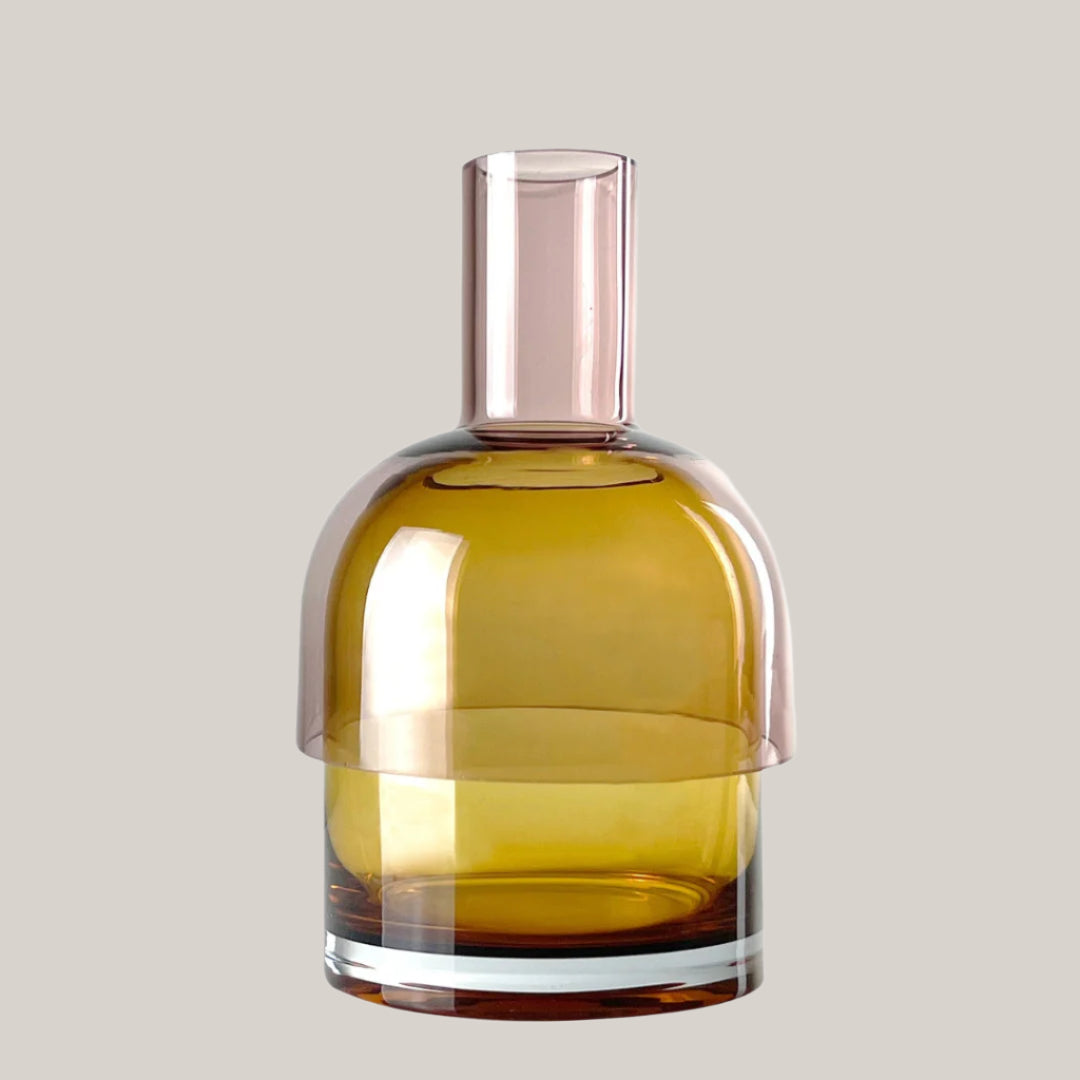 Medium Flip Vase | Pink & Yellow Vases Cloudnola - Atelier Saucier