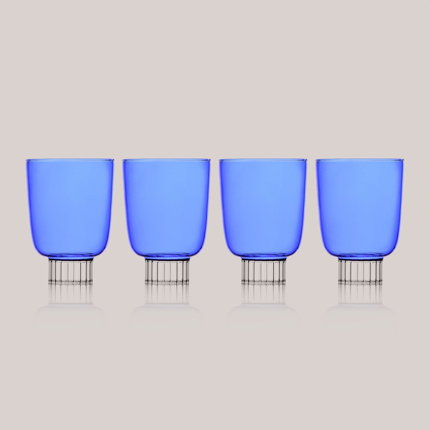 Romantic Stemless Drinking Glasses | Set of 4 Drinkware SPREZZ - Atelier Saucier