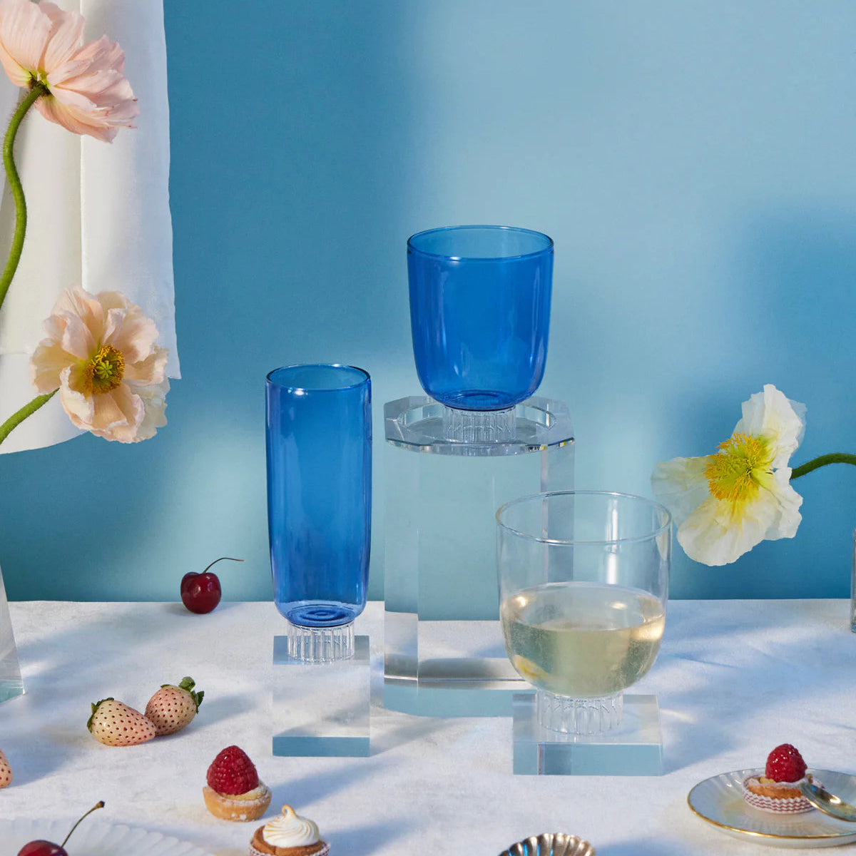 Romantic Champagne Flutes | Set of 4 Drinkware SPREZZ - Atelier Saucier