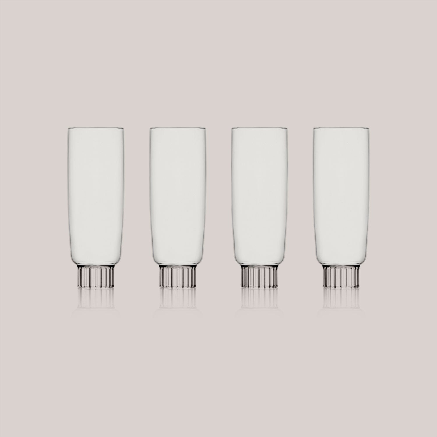 Romantic Champagne Flutes | Set of 4 Drinkware SPREZZ - Atelier Saucier