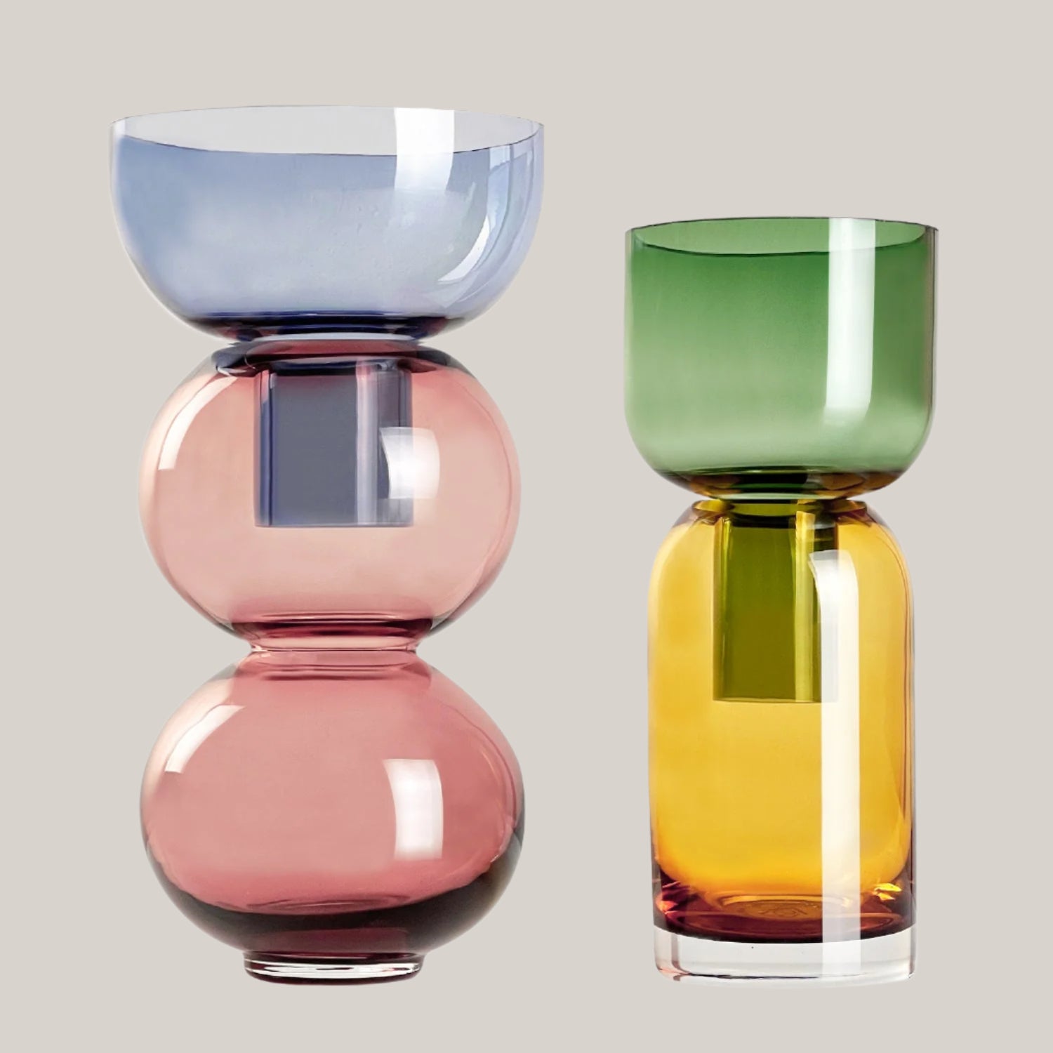 Small Fusion Vase Set | Cherry Vases Cloudnola - Atelier Saucier