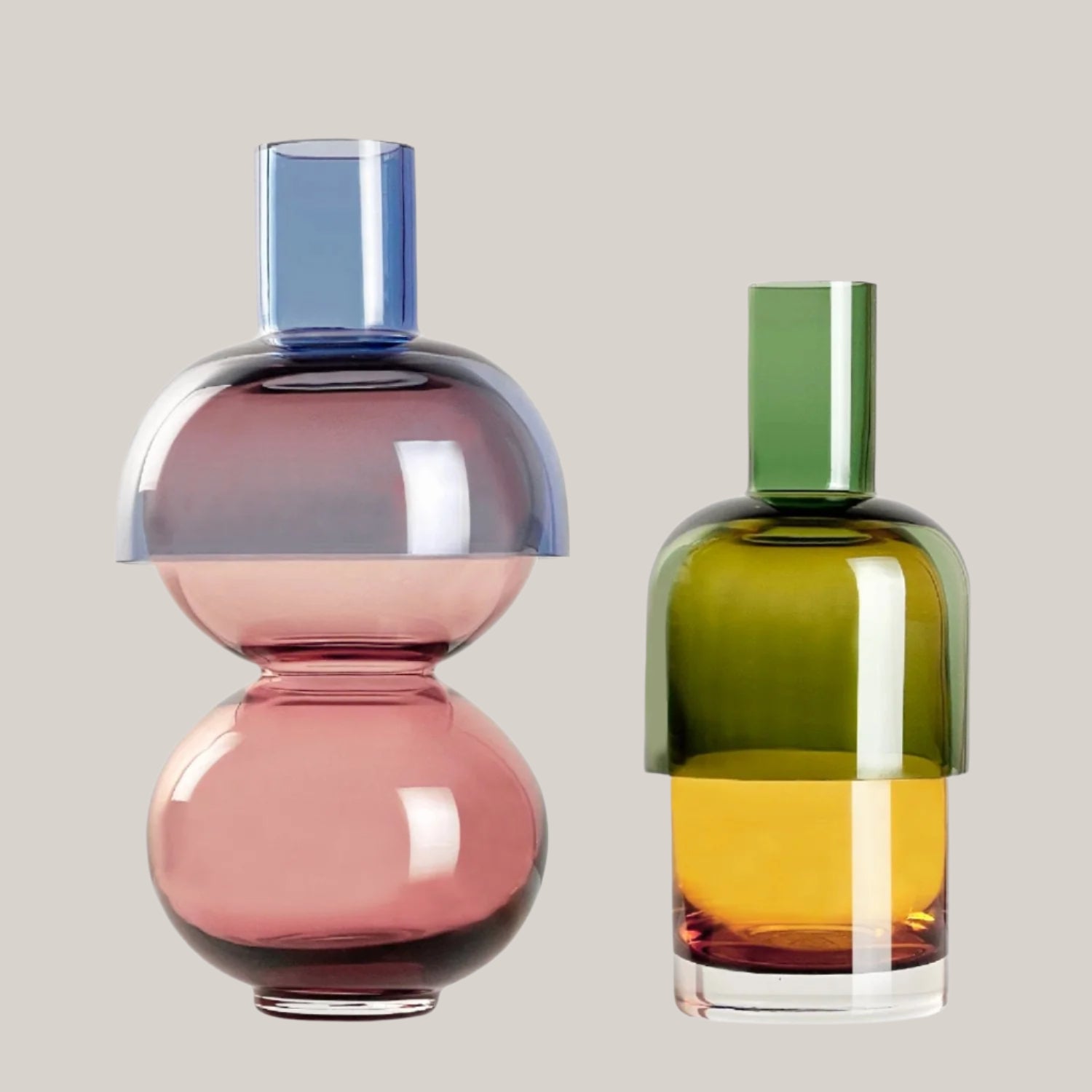 Small Fusion Vase Set | Cherry Vases Cloudnola - Atelier Saucier