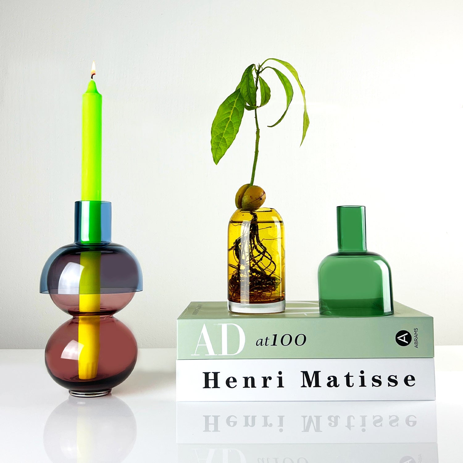 Small Fusion Vase Set | Cherry Vases Cloudnola - Atelier Saucier