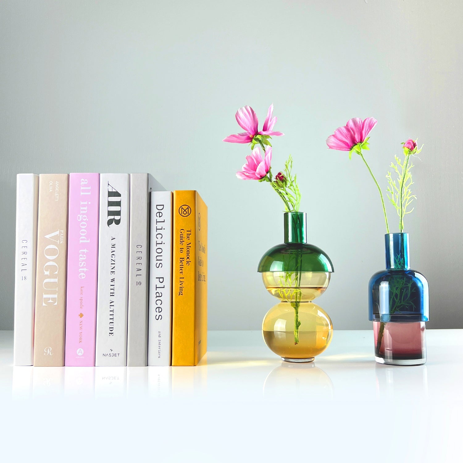 Small Fusion Vase Set | Lemon Vases Cloudnola - Atelier Saucier