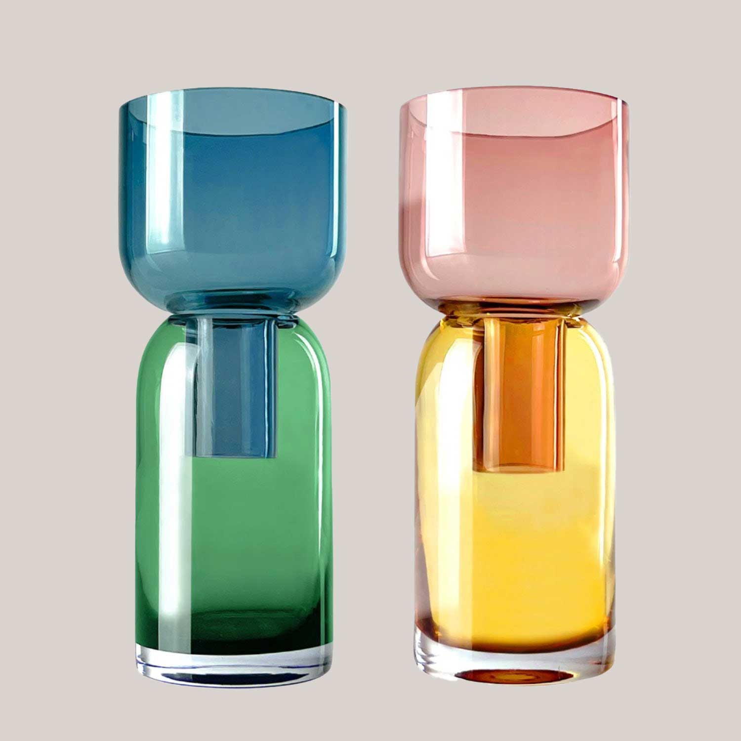 Small Fusion Vase Set | Lime Vases Cloudnola - Atelier Saucier