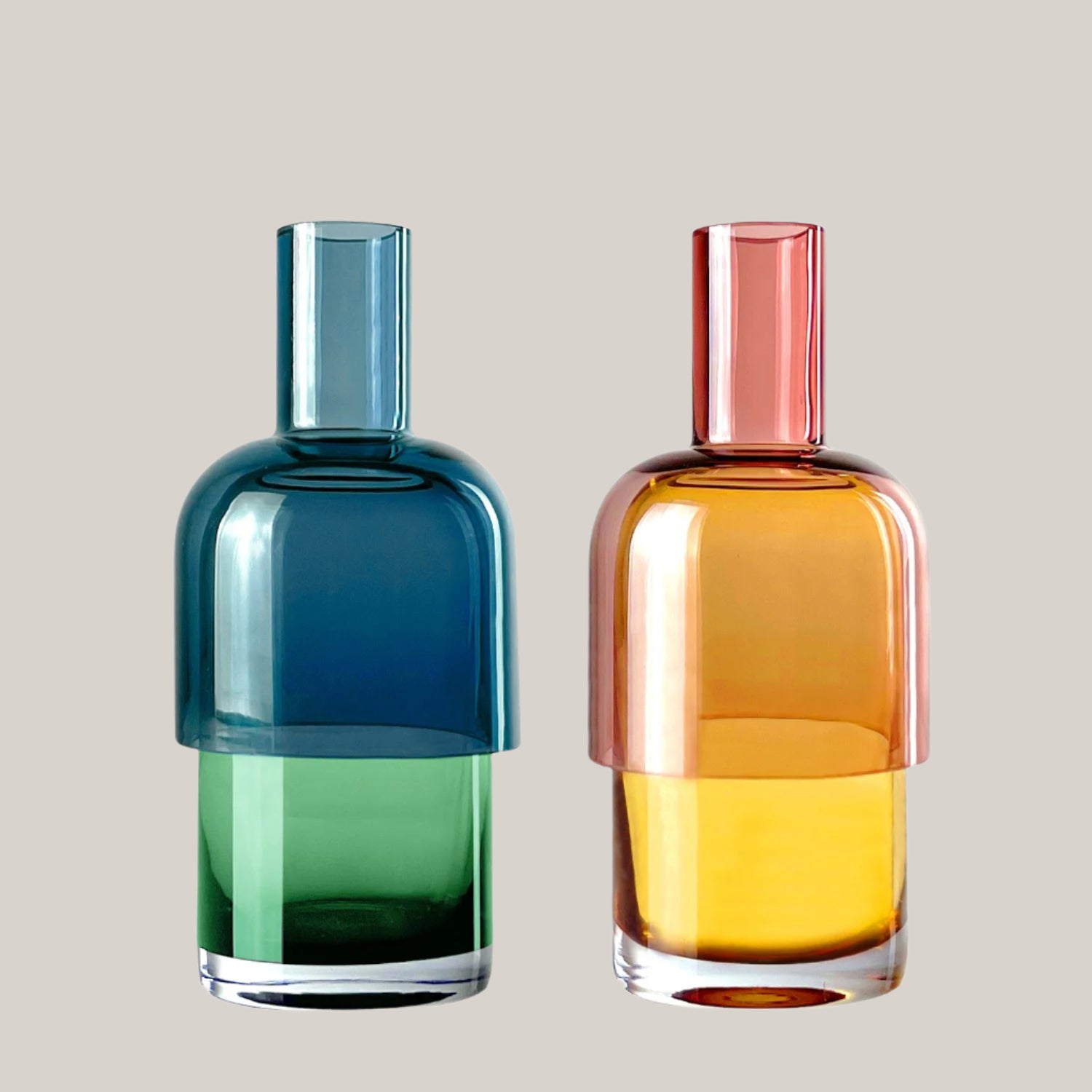 Small Fusion Vase Set | Lime Vases Cloudnola - Atelier Saucier
