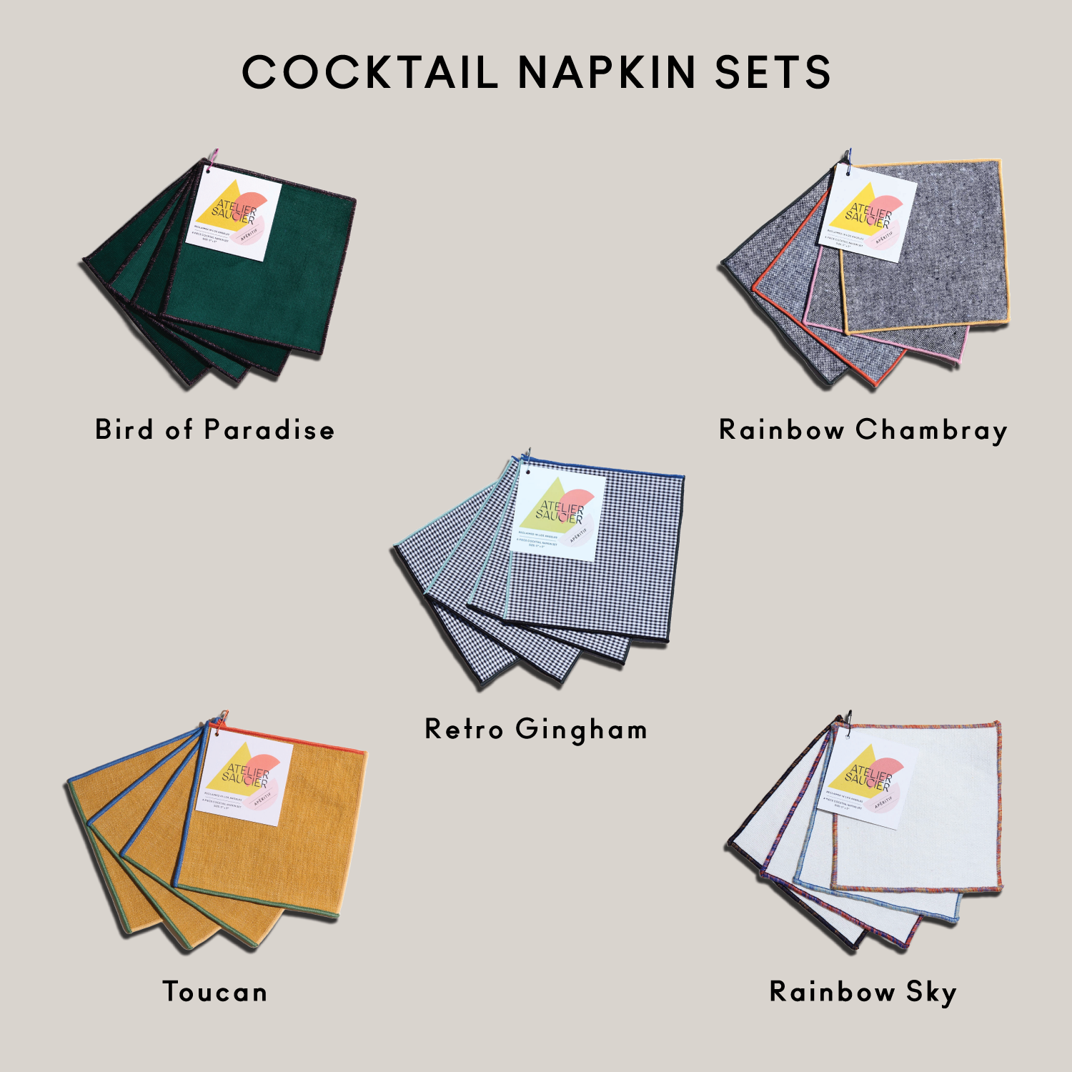 The Best Sellers | Build Your Own Bundle LES COMBOS ATELIER SAUCIER - Atelier Saucier