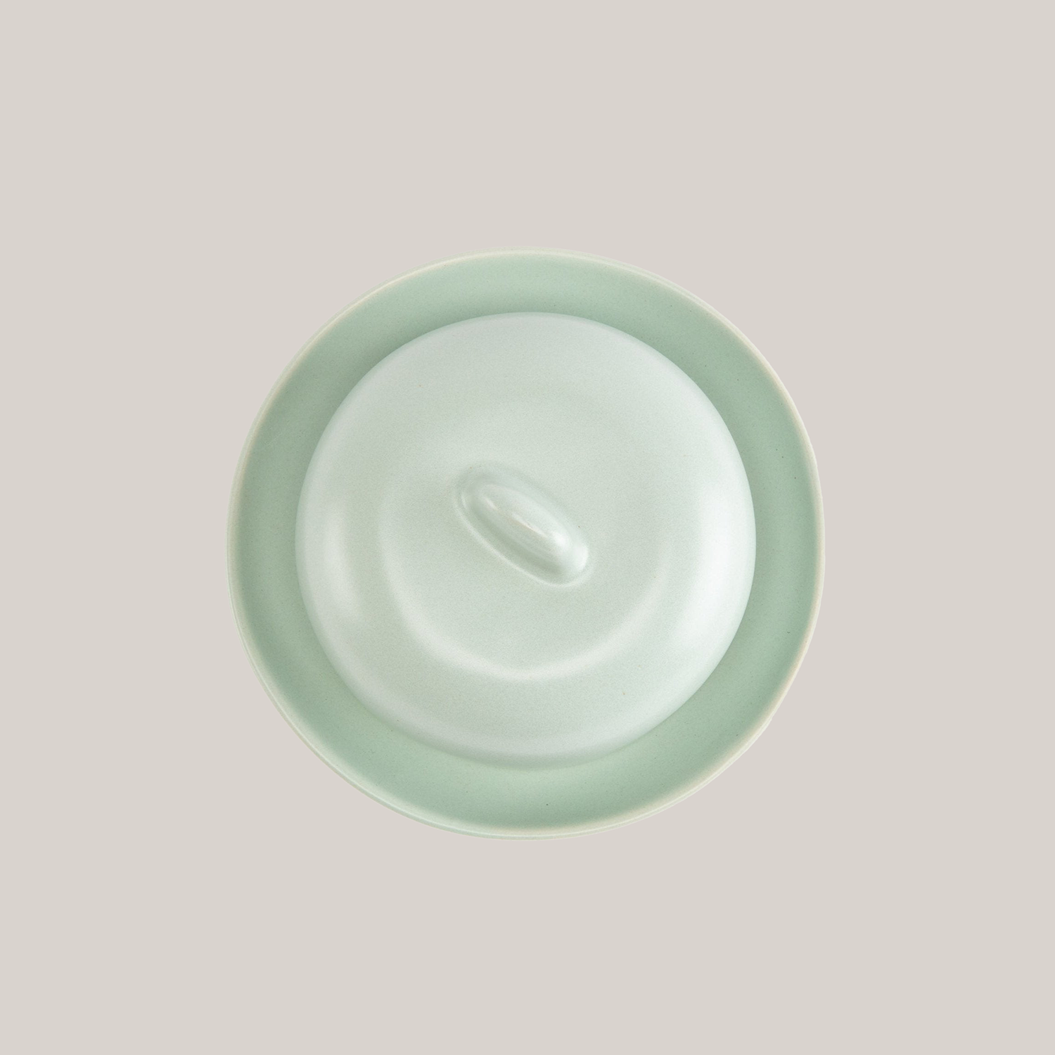 Porcelain Butter Dish Butter DIsh Haand - Atelier Saucier
