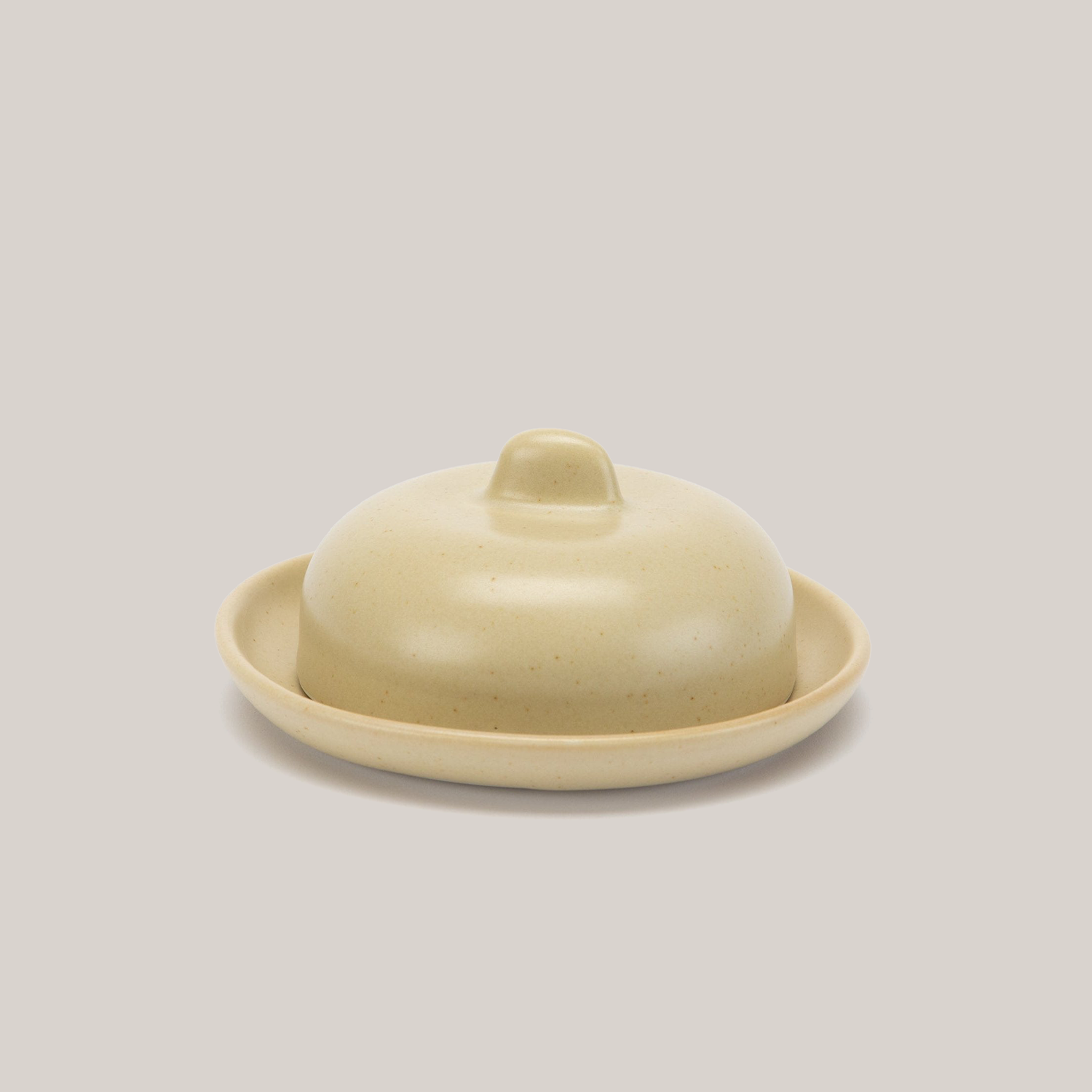 Porcelain Butter Dish Butter DIsh Haand - Atelier Saucier
