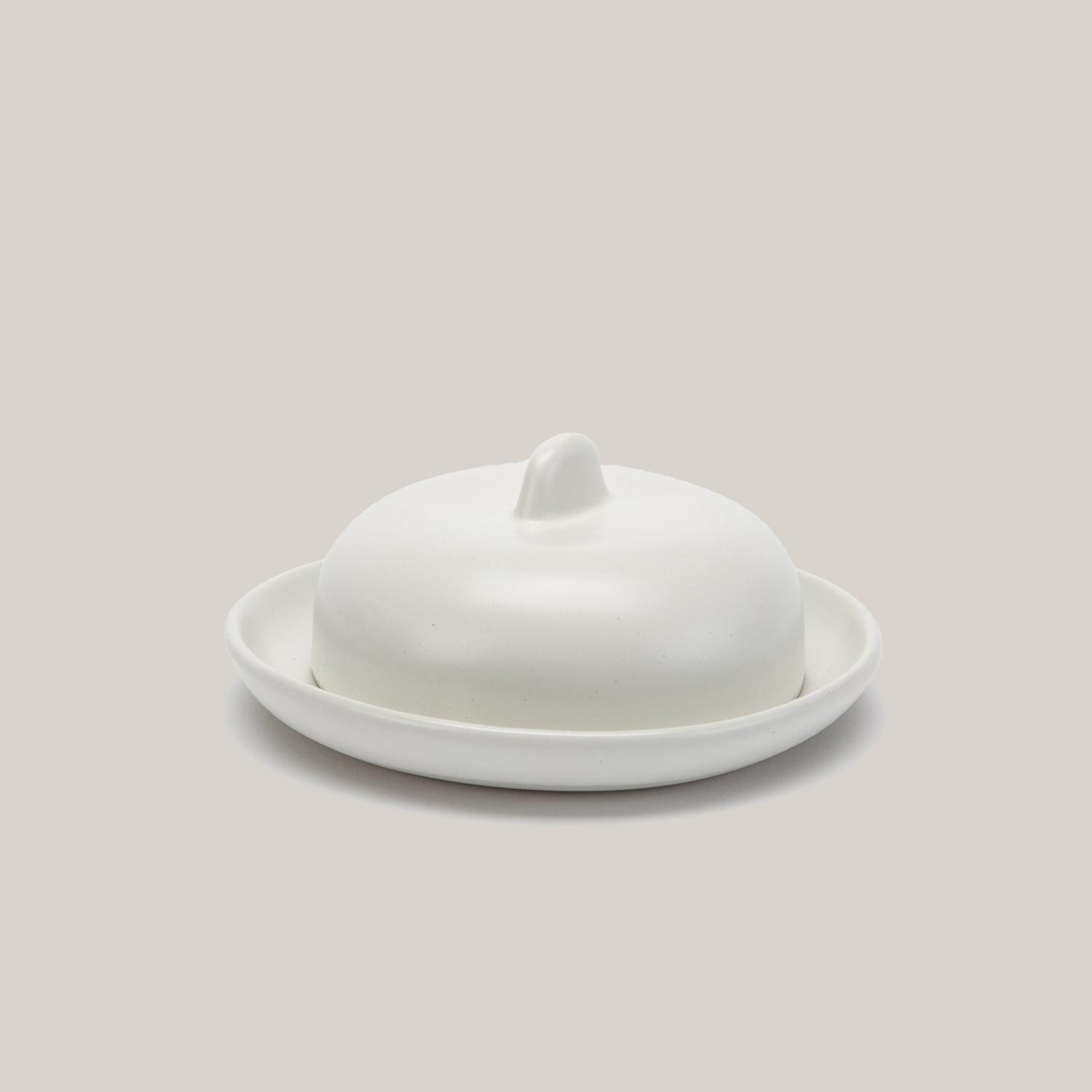 Porcelain Butter Dish Butter DIsh Haand - Atelier Saucier
