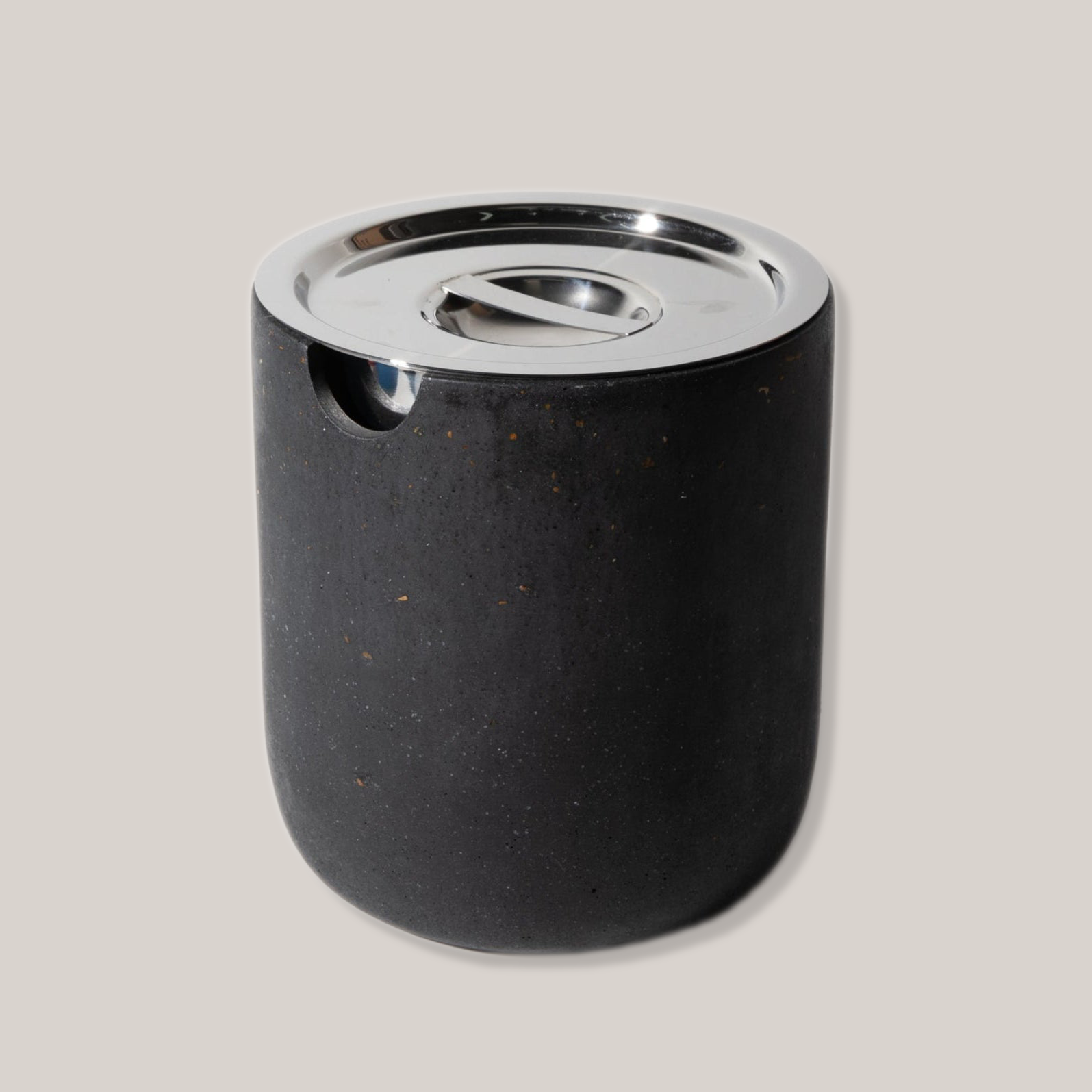 Ice Bucket | Black Terrazzo Bar Accessories Pretti.Cool - Atelier Saucier