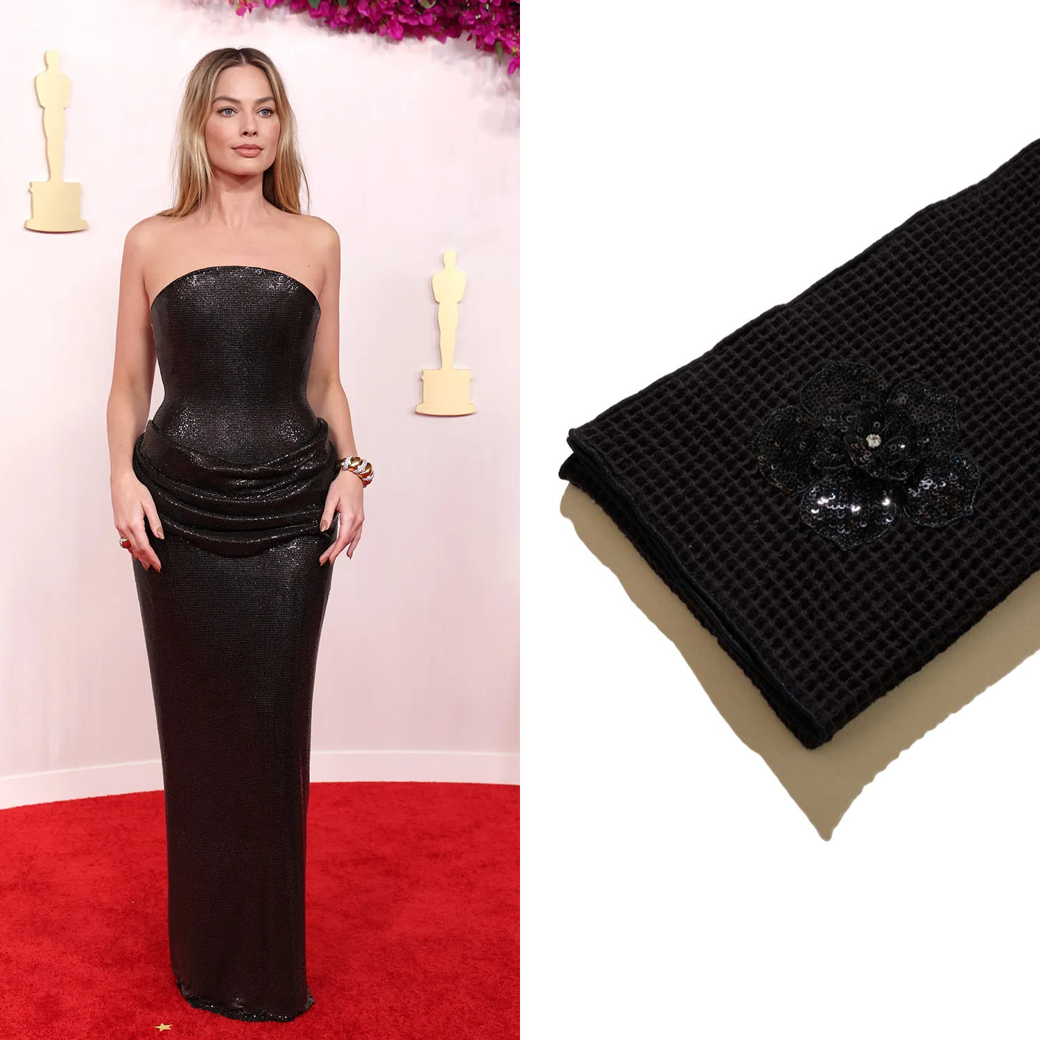 MARGOT ROBBIE OSCARS ATELIER SAUCIER TEA TOWEL