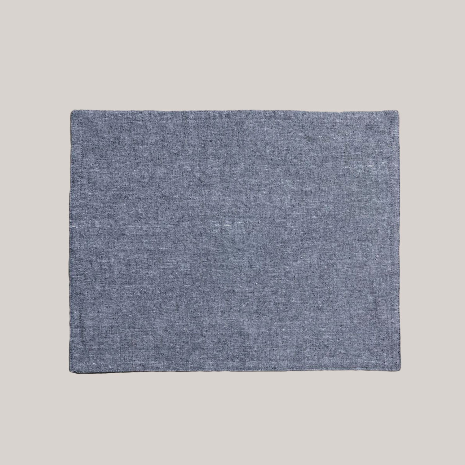 Charcoal Chambray Placemat PLACEMATS ATELIER SAUCIER - Atelier Saucier