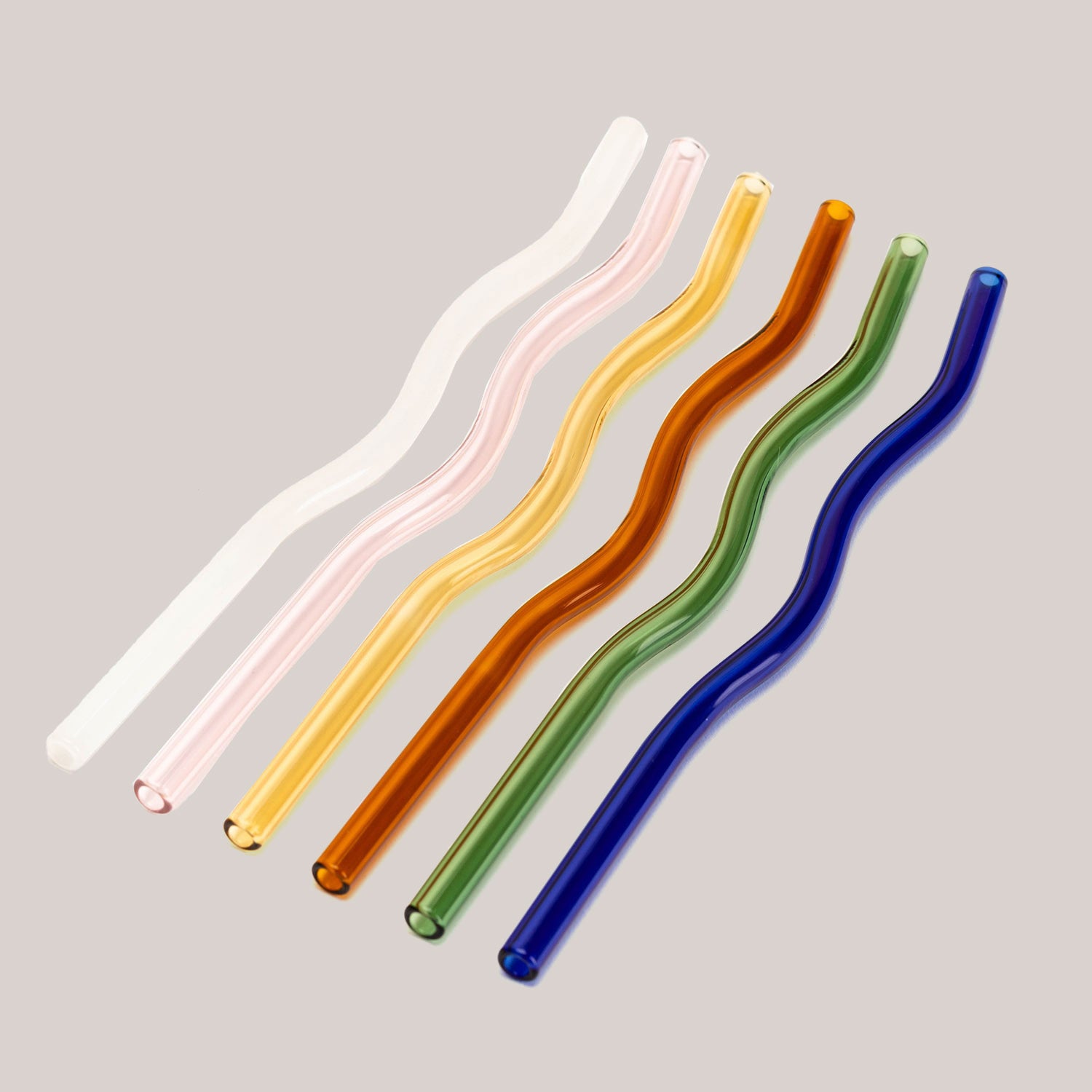 Reusable Glass Straws Drinkware Accessories Pigeon Toe Ceramics - Atelier Saucier