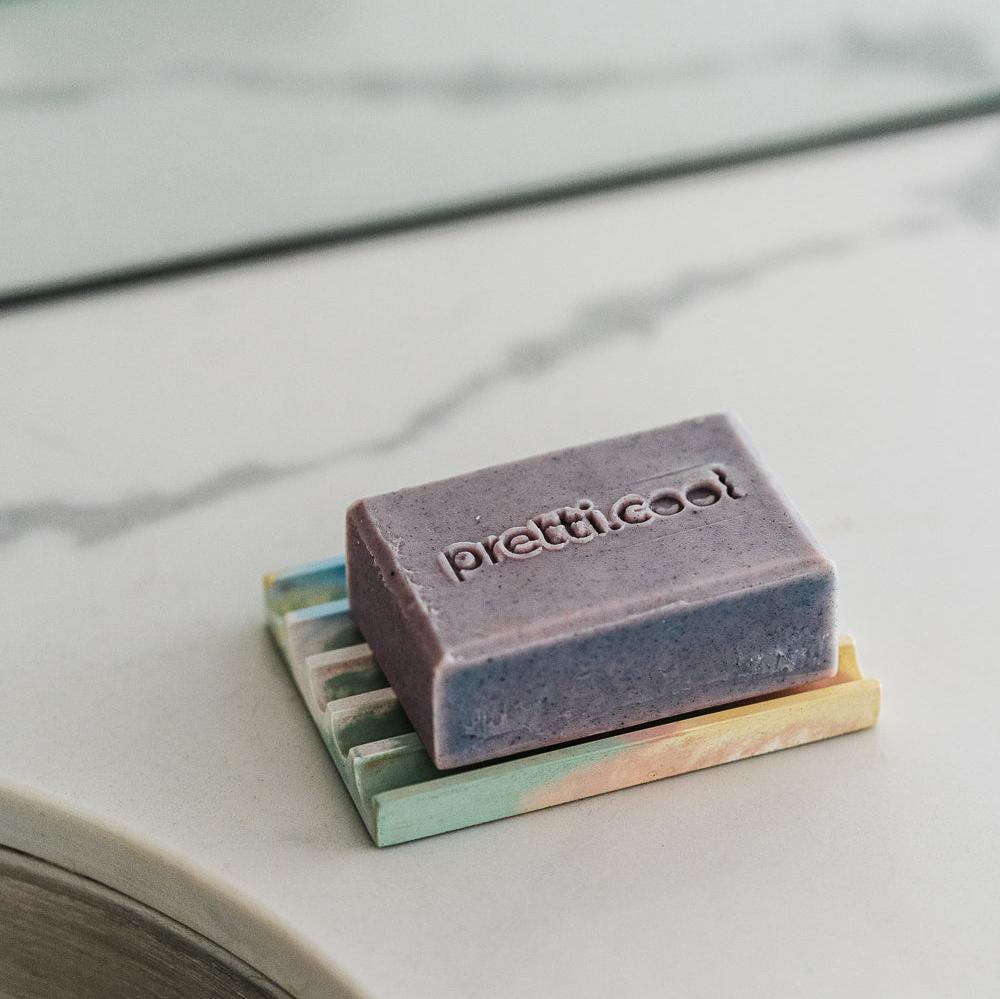 Soap Dish | Jawbreaker Soap Dishes + Sponge Rests Pretti.Cool - Atelier Saucier