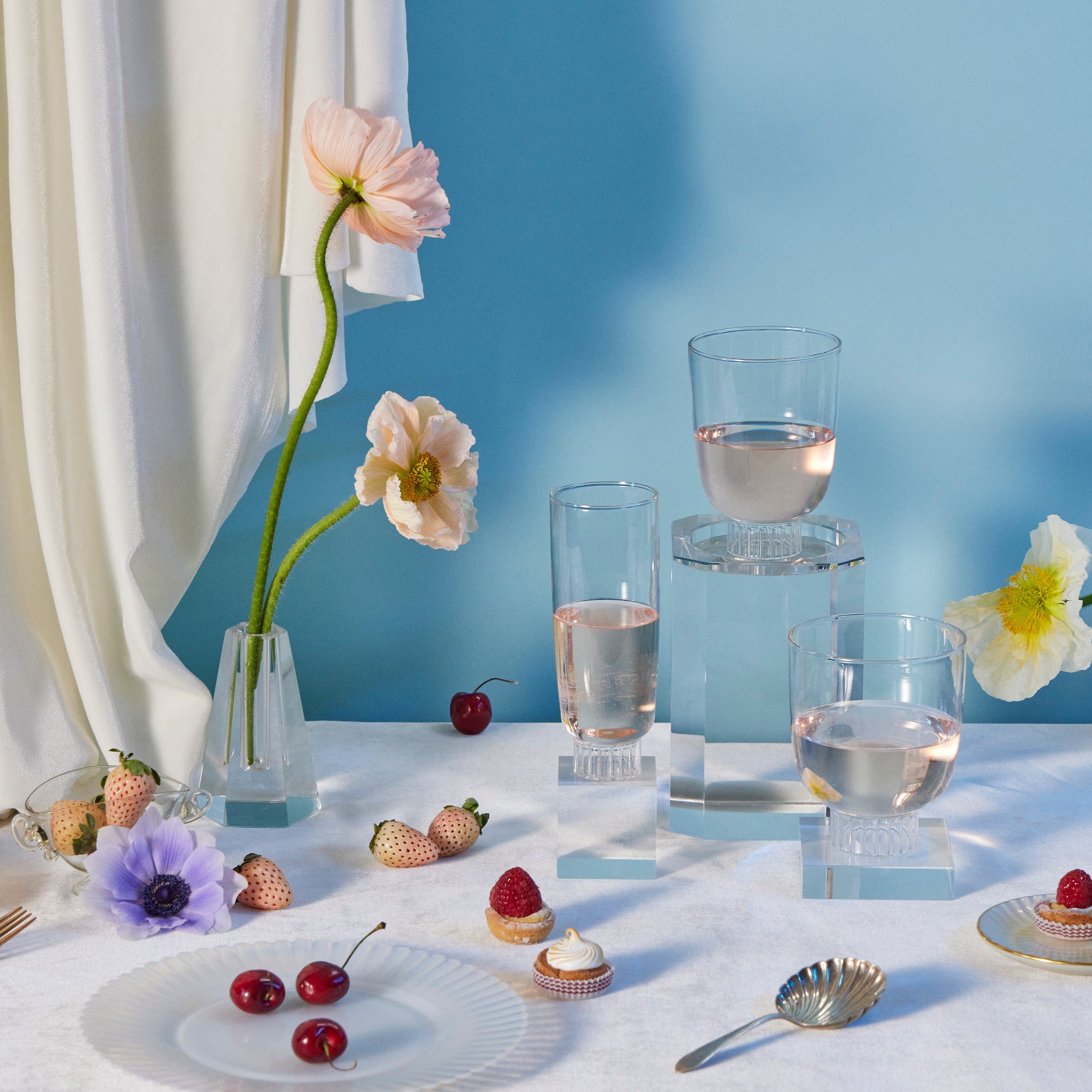 Romantic Champagne Flutes | Set of 4 Drinkware SPREZZ - Atelier Saucier