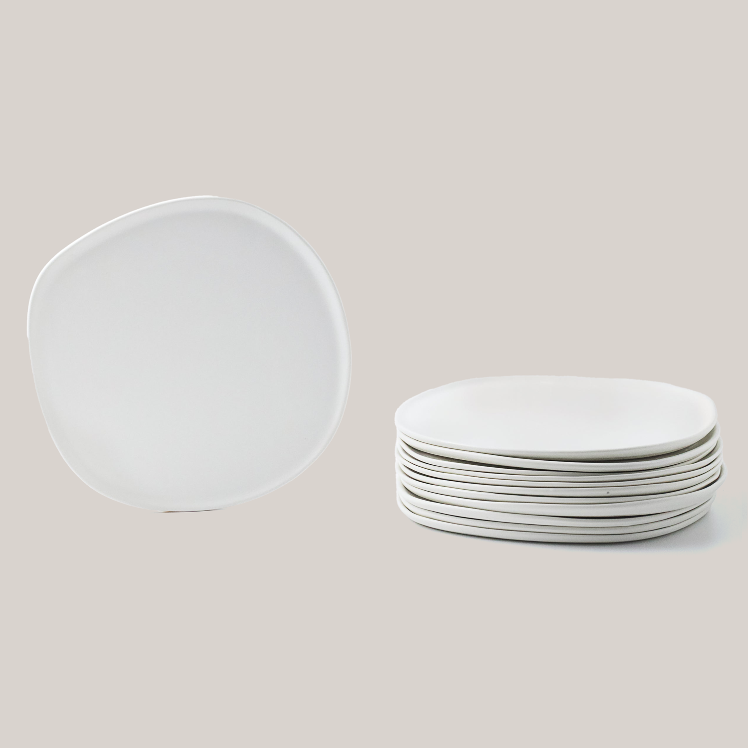 Ripple Dinner Plate Plates Haand - Atelier Saucier