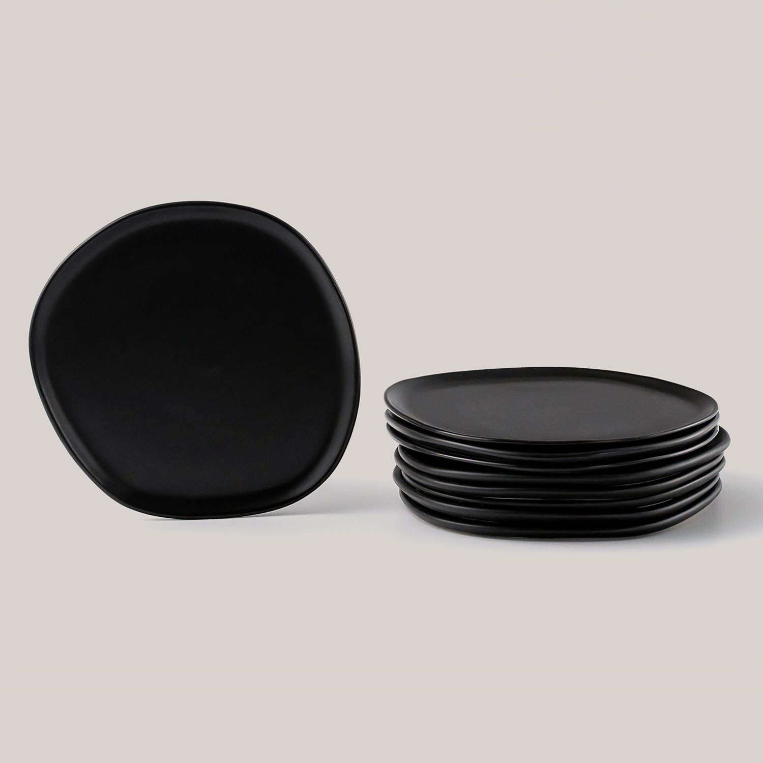 Ripple Salad Plate Plates Haand - Atelier Saucier