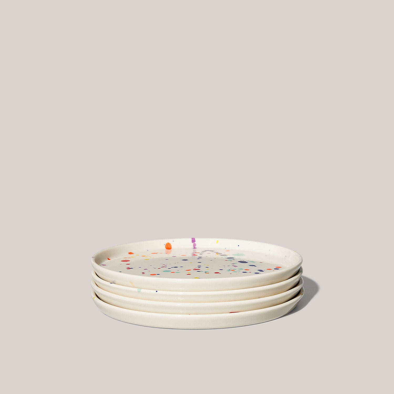 8" Snack Plate Set | Confetti Plates Felt+Fat - Atelier Saucier