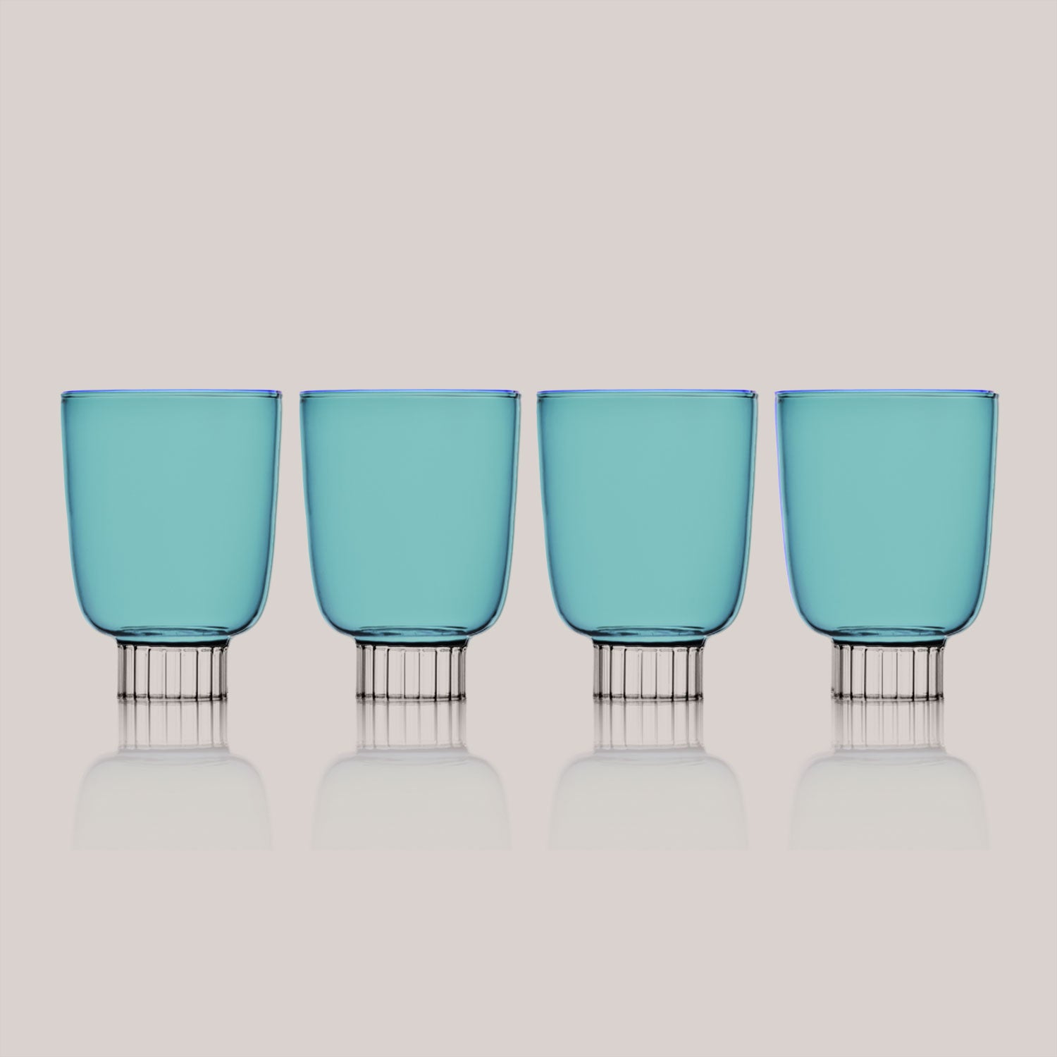Romantic Stemless Drinking Glasses | Set of 4 Drinkware SPREZZ - Atelier Saucier