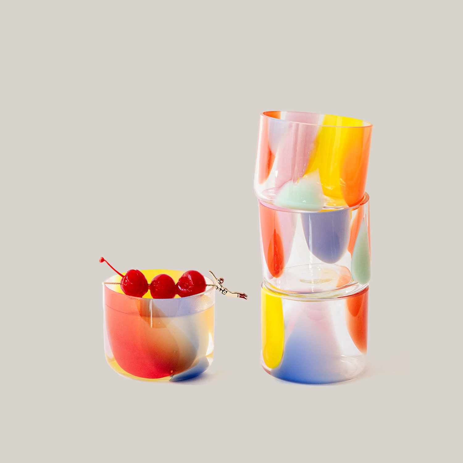 Splash Cup | European Wine Glass Drinkware Bow Glassworks - Atelier Saucier