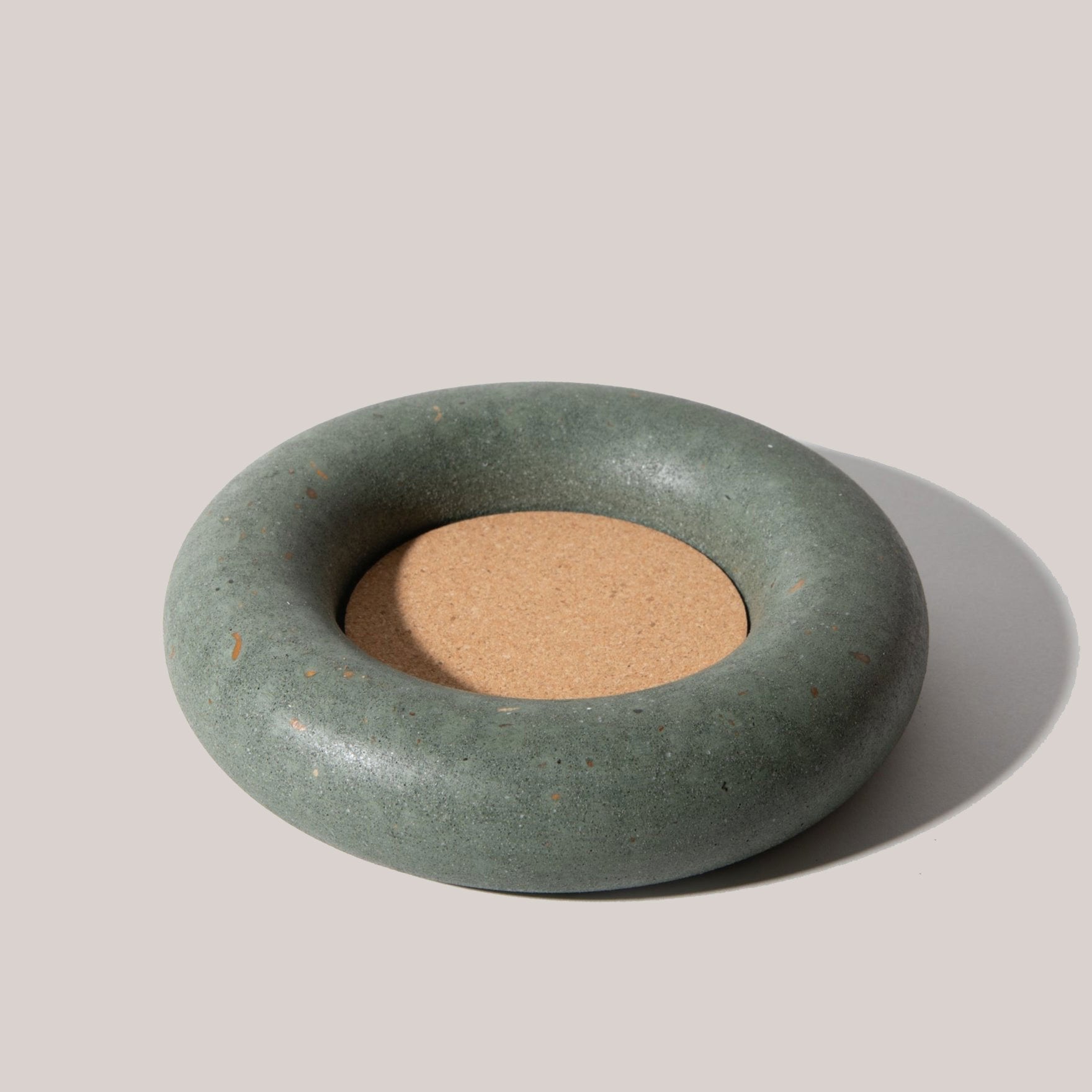 Wine Bottle Coaster | Dark Green Terrazzo Coasters Pretti.Cool - Atelier Saucier