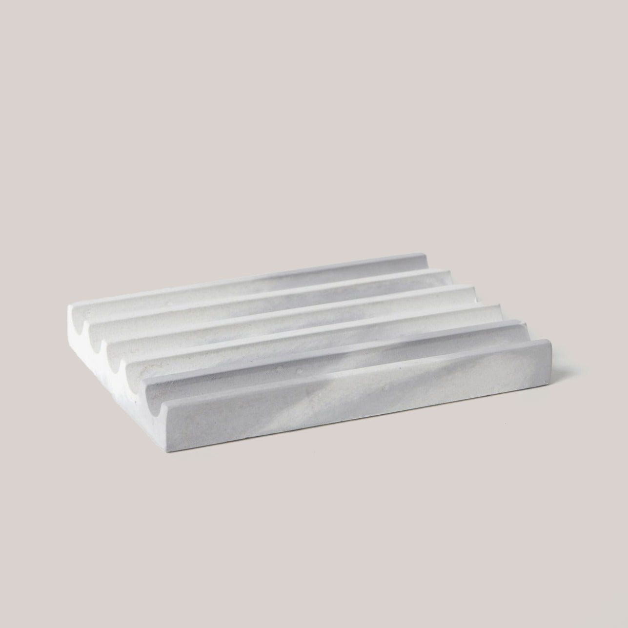 Soap Dish | Grey & White Soap Dishes + Sponge Rests Pretti.Cool - Atelier Saucier