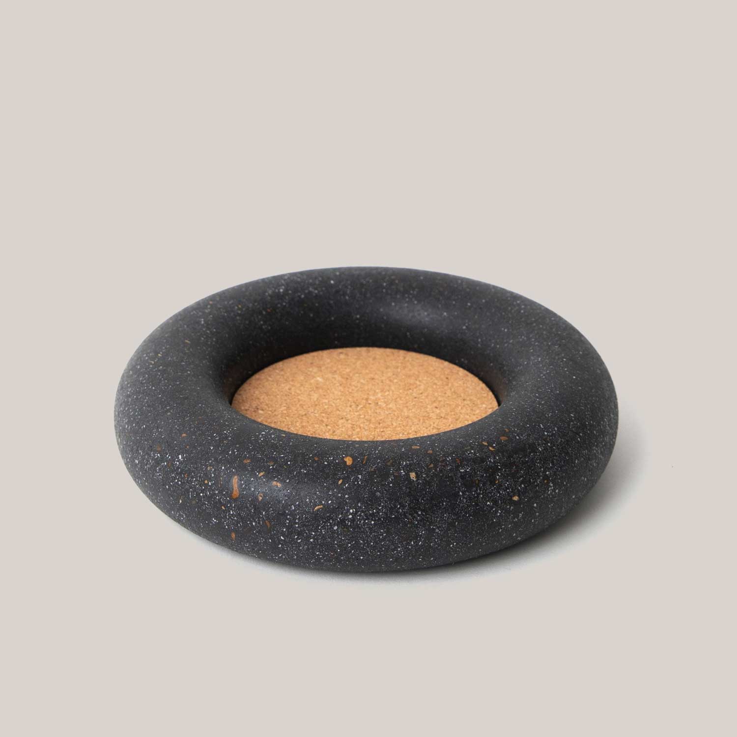 Wine Bottle Coaster | Black Terrazzo Coasters Pretti.Cool - Atelier Saucier