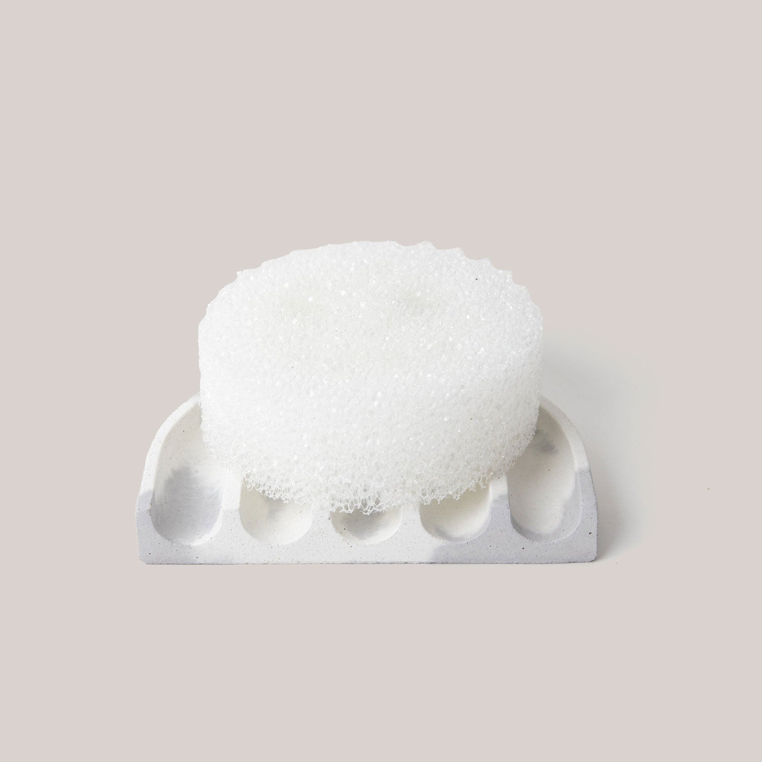 Sponge Rest | Grey & White Soap Dishes + Sponge Rests Pretti.Cool - Atelier Saucier