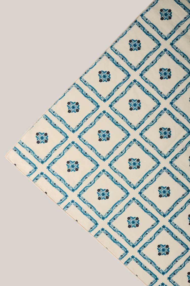 Elza Handkerchief Centerpiece Tablecloth TABLECLOTHS ATELIER SAUCIER - Atelier Saucier
